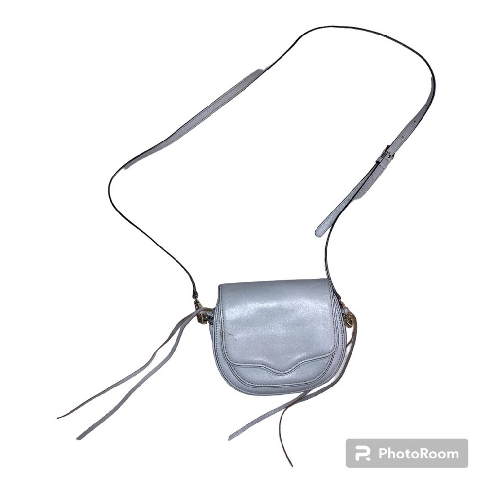 SOLD Pre-owned Pale Blue Rebecca Minkoff Mini Sydney Crossbody Bag